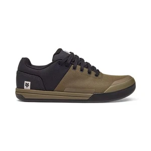 Fox Racing Union Canvas Military Green Flat MTB Shoes - Picture 1 of 1