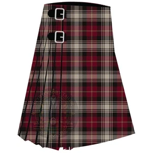 Kilt Tartan Personalizzato Sartoriale Clan Aberlour - Kilt Highland Scozzese per Uomo - Foto 1 di 3