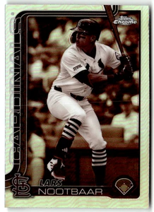 2025 Topps Chrome Baseball MLB No. 108 Lars Nootbaar Bronze Refractor - Bild 1 von 2