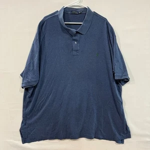 Polo Ralph Lauren Grande y Alto Polo Para Hombres 4XB Azul Verde Poni Calce Clásico - Imagen 1 de 6