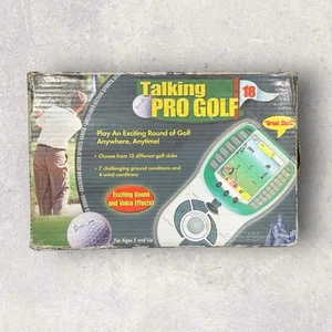 Talking Pro Golf Excalibur Electronics Electronic Handheld Travel Game New - Picture 1 of 8