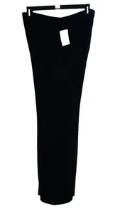 J H Collectibles Pant, Ladies Black Lined Suit Pants. Size 12 - Picture 1 of 7