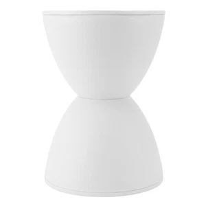 (White)Hourglass Shaped Stool Plastic Modern Simple Nordic Style Household DG - Picture 1 of 22