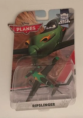 Disney Pixar Planes Rip Slinger Wings Around the Globe WATG Racers Green Diecast - Image 1 of 2