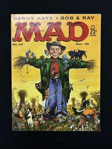 Revista MAD #43 1958 ¡Portada de Kelly Freas! Halloween DANNY KAYE F/F - Imagen 1 de 4
