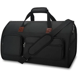 Bolsa de Lona Convertible 56L para Viaje - Bolsas de Ropa de Llevar con Sh... - Imagen 1 de 7