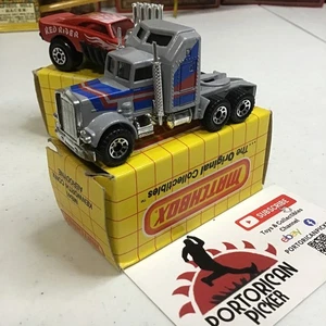 1981 MATCHBOX MB#41 SILVER KENWORTH CONV. AERODYNE SEMI TRUCK 1/64 MIB MACAU - Picture 1 of 7