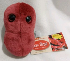 Plush Soft Giant Microbes Sore Throat Educational Toy New With Tags - Picture 1 of 9