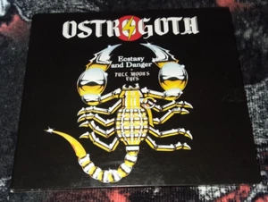 CD OSTROGOTH Ecstasy and Danger 1984/Full Moon's Eyes 1983 Rare Mausoleum label - Picture 1 of 3