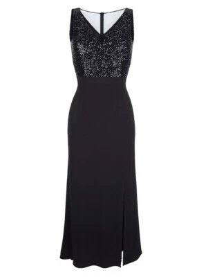 Alba Moda Abend Kleid mit edlen Pailletten schwarz Gr. 40  0321297531 - Bild 1 von 4