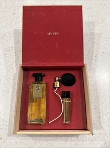 MY SIN BY LANVIN 60ML PARFUM SPLASH & 3.5ML MINI PARFUM SPLASH (NEW WITH BOX) - Picture 1 of 12
