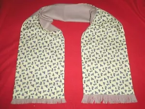 Vintage Tootal Scarf Cravat Mens Dapper Mod Scooter Goodwood Ascot Races NWOT - Picture 1 of 6