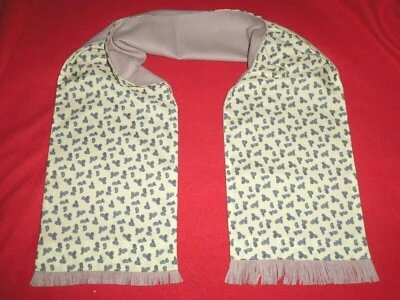 Vintage Tootal Scarf Cravat Mens Dapper Mod Scooter Goodwood Ascot Races NWOT - Image 1 of 4