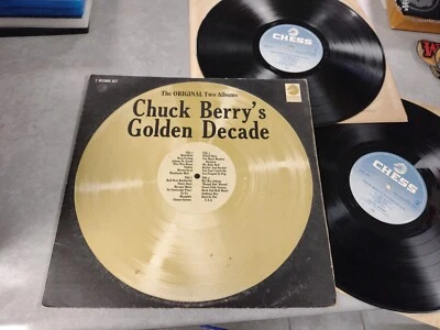 CHUCK BERRY'S GOLDEN DECADE VOLUME 1 LP EX VINYL UK Chess Double Album Comp Vol - Image 1 of 4
