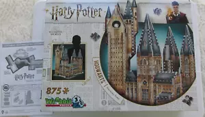 Harry Potter Hogwarts Astronomy Tower 3D Puzzle Wrebbit 875 Piece Complete - Picture 1 of 3