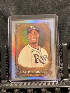 Yandy Díaz 2024 Allen & Ginter Hot Box Silver Portrait - Rays - Picture 1 of 2