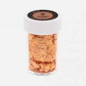 Victoria Vynn BIT FOIL & TRANSFER FOIL Rose Gold/Silver Nail Art NEW SALE - Picture 1 of 7