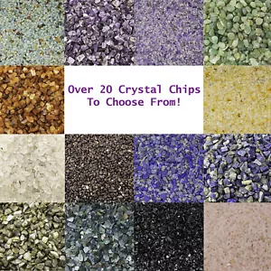 1/2 LB - 1 LB Tumbled Crystal Chips Bulk Gemstone Undrilled Beads Natural Stones - Picture 1 of 6
