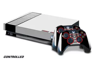 Designer Skin für Xbox One X Gaming Konsole + 2 Controller Aufkleber Contrll - Bild 1 von 1