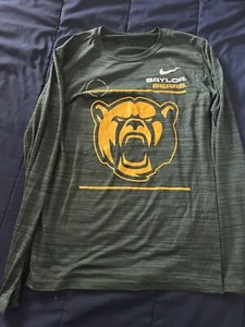 University of Baylor Baylor Bears Nike Dryfit Langarm T-Shirt (nie getragen) - S - Bild 1 von 3