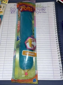 Trolls doll mini figures Hair Huggers Slap Bracelets bag charms Blue - Picture 1 of 2
