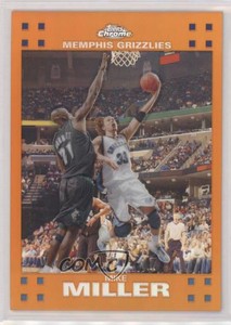 2007-08 Topps Chrome Orange Refractor /199 Mike Miller #8