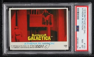 1978 Topps Battlestar Galactica Athena in Action! #120 PSA 8 0ts2 - Picture 1 of 3