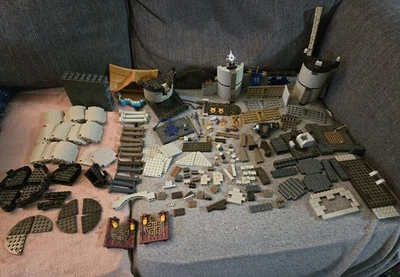 Mega Bloks : Plasma Dragons VALOR CASTLE Set #9435 INCOMPLETE Parts & Pieces  - Image 1 of 4