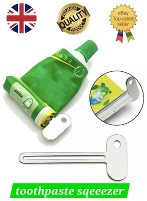 Metal Tube Toothpaste Squeezer Keys Metal Roller Hair Dye Dispenser Wringer Tool - Image 1 of 4