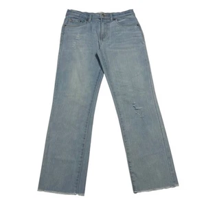 Signature by Levi Strauss Heritage High-Rise Ankle Straight Jeans Girls Size 14 - Picture 1 of 12
