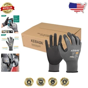 Guantes de trabajo con pantalla táctil W1 (50 pares) - pequeños, agarre definitivo para comodidad durante todo el día - Imagen 1 de 8