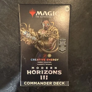 Creative Energy - Modern Horizons 3 Precon Deck - Sealed MH3 Commander - MTG NEW - Picture 1 of 4