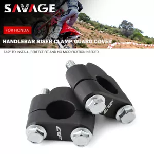 Fit 22mm HandleBar Risers Mount Clamp for HONDA CRF450R/RL CRF250L 300L 125F - Picture 1 of 10