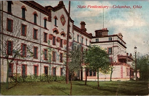 Postal de colección Columbus Ohio EE. UU. OH Penitenciaría Estatal - Imagen 1 de 2