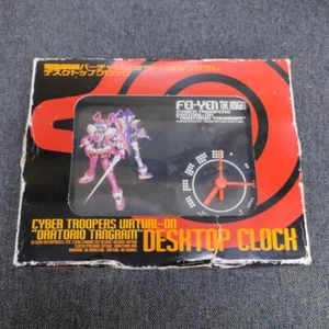 Cyber Troopers Virtual-On "Oratorio Tangram" Desktop Clock - Fei-Yen The Knight - Bild 1 von 11