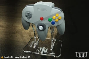 Acrylic Display Stand for Nintendo 64 Nintendo Switch Online NSO Controller - Picture 1 of 4