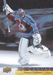 SEMYON VARLAMOV 2017-18 17-18 UPPER DECK 2 CANVAS PARALLEL #C140 COLORADO - Picture 1 of 1