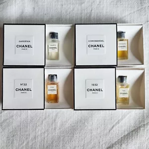 CHANEL Les Exclusifs EDT 4mlx4Bottles Discontinued Coromandel Gardenia No22 1932 - Picture 1 of 7