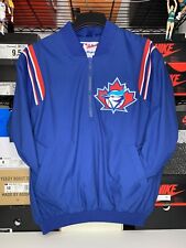 NWT Toronto blue Jays majestic pullover Large Jacket Vintage