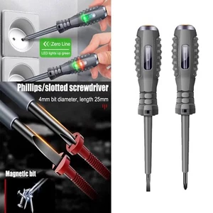 2 In 1 High Torque Strong Screwdriver Electricity Detector High Torque Alloy - Picture 1 of 12