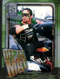 2002 Fleer WWF WWE All Access Off The Mat Wrestling Card #64 The Hurricane OTM - Bild 1 von 2