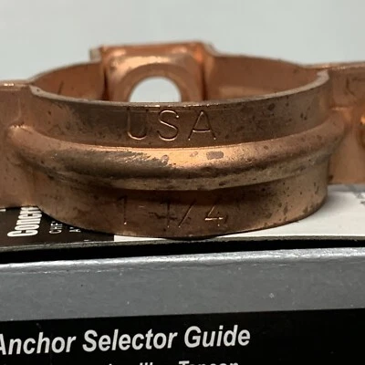 Nvent Caddy 4560125Cp Split Ring Hanger,1 1/4 In,180 Lb Max USA DOMESTIC