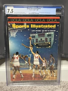 Lew Alcindor Sports Illustrated CGC 7.5 Edicola Kareem Abdul-Jabbar UCLA - Foto 1 di 2
