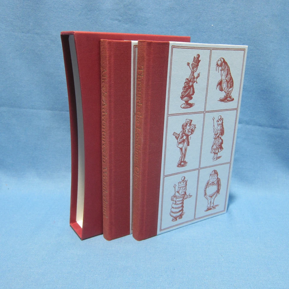 Through the Looking Glass Alice in Wonderland Carroll FOLIO HC Slipcase 2003 Foto 1 de 4