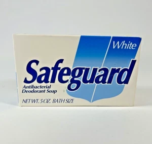 Vintage Safeguard Seife in original versiegelter Verpackung weiß 5 oz 1991 Display Film Requisite - Bild 1 von 9