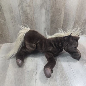 Folkmanis Brown Horse Puppet Full Body Plush Stuffed 18” - Picture 1 of 7