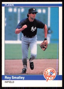 1984 Fleer Roy Smalley New York Yankees #142