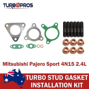Turbo Charger Installation Stud&Gasket Kit For Mitsubishi Pajero Sport 4N15 2.4L - Picture 1 of 4