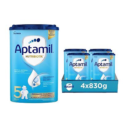 Aptamil Nutribiotik 5 Wachstumsmilchpulver Milchpulver 2x 800g NEU MHD 2/06/2024 • 17.99€