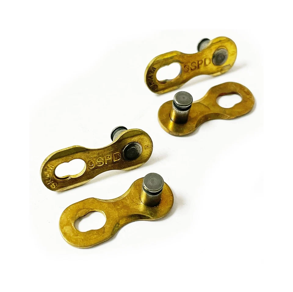 Sram 9 Speed PowerLink Chain Links - Gold - 9 Speed  X 2 - Image 1 of 1